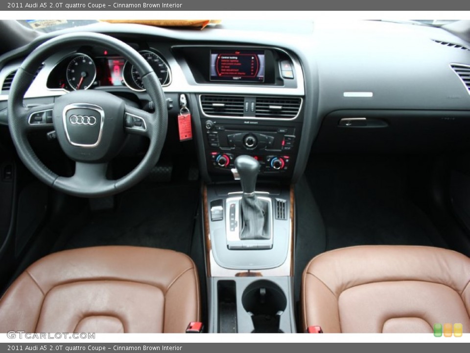 Cinnamon Brown Interior Dashboard for the 2011 Audi A5 2.0T quattro Coupe #91789037