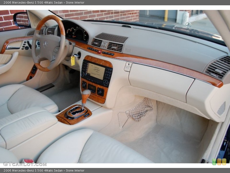 Stone Interior Dashboard for the 2006 Mercedes-Benz S 500 4Matic Sedan #91790866