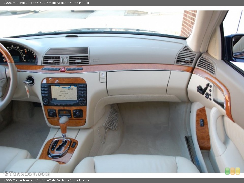 Stone Interior Dashboard for the 2006 Mercedes-Benz S 500 4Matic Sedan #91791116