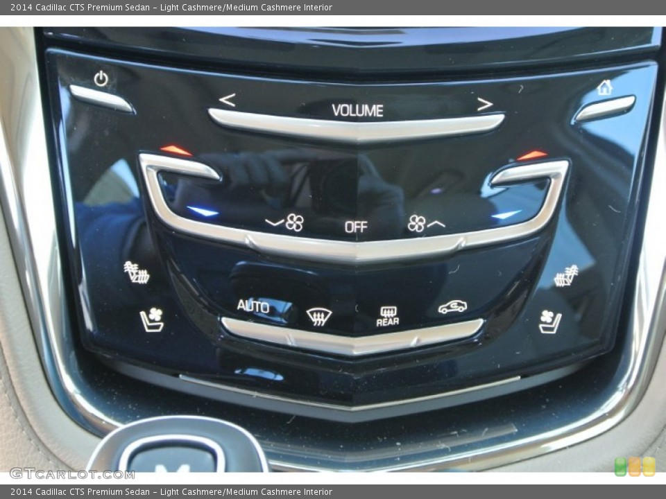 Light Cashmere/Medium Cashmere Interior Controls for the 2014 Cadillac CTS Premium Sedan #91791236