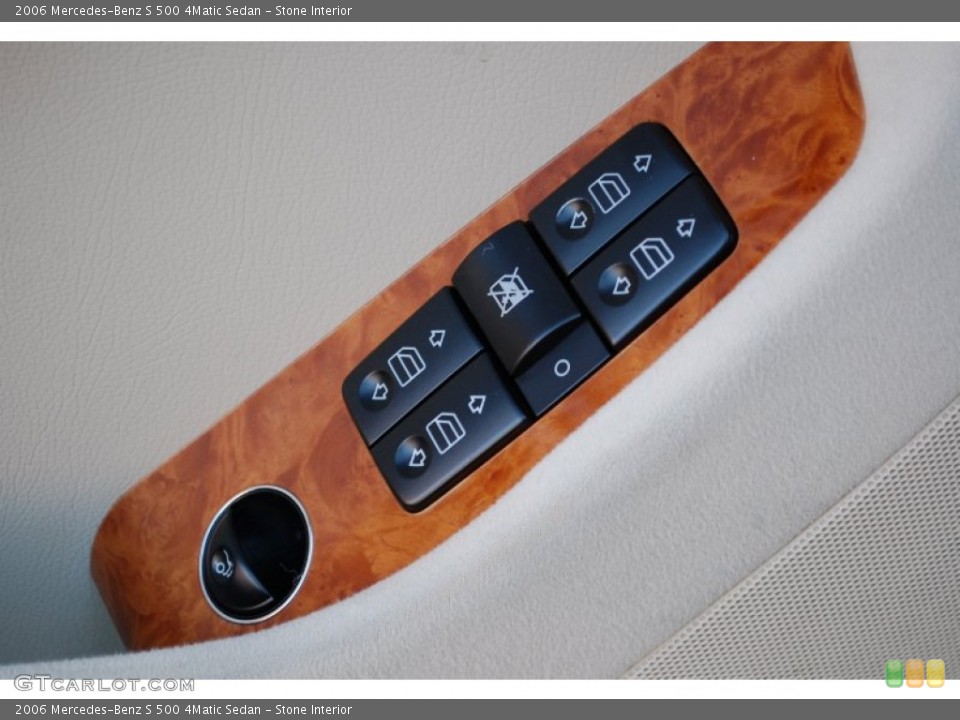 Stone Interior Controls for the 2006 Mercedes-Benz S 500 4Matic Sedan #91791452