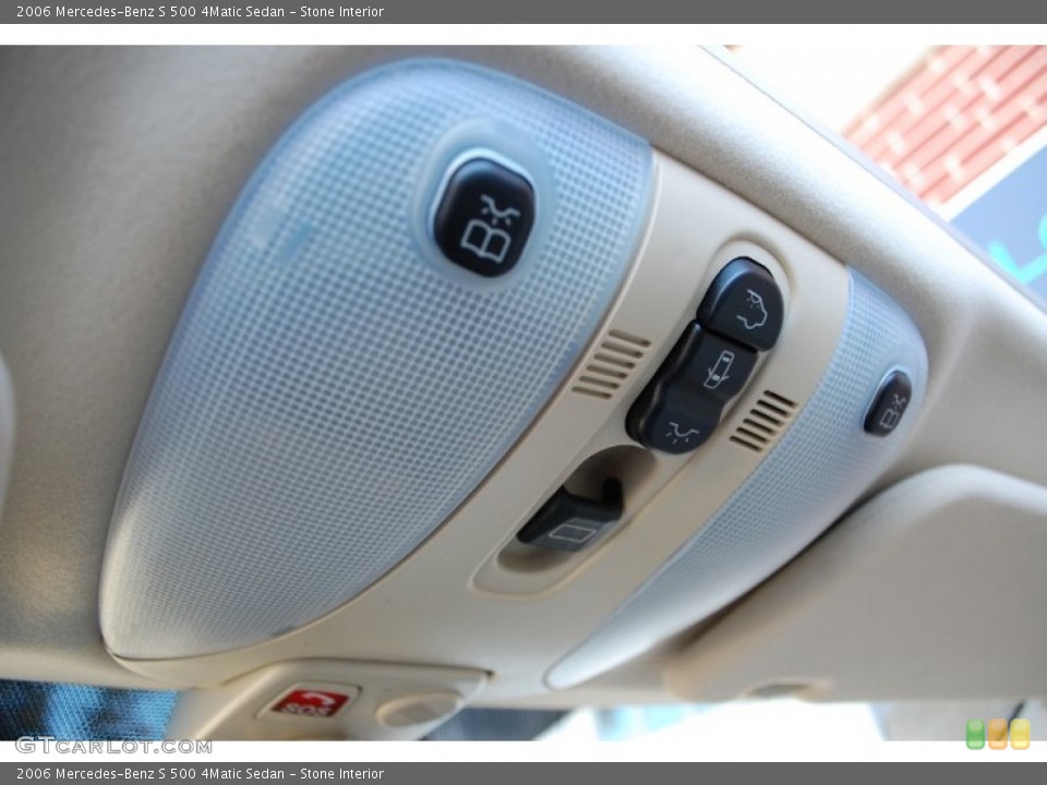 Stone Interior Controls for the 2006 Mercedes-Benz S 500 4Matic Sedan #91791697