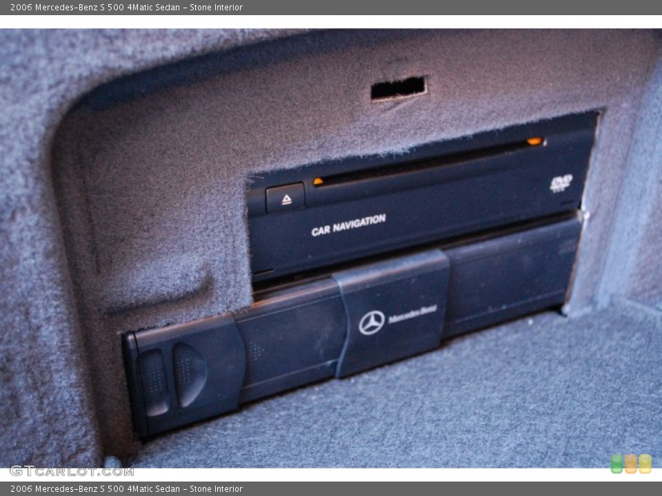 Stone Interior Audio System for the 2006 Mercedes-Benz S 500 4Matic Sedan #91791827