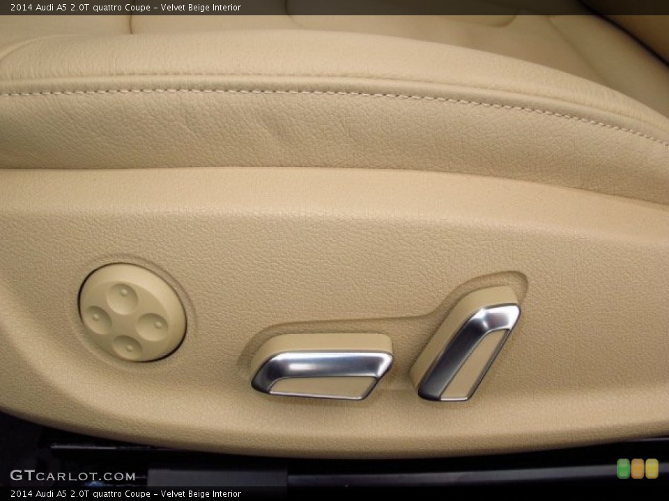 Velvet Beige Interior Controls for the 2014 Audi A5 2.0T quattro Coupe #91796305