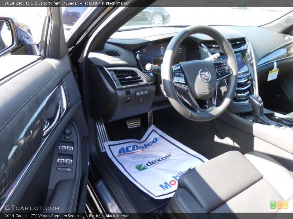 Jet Black/Jet Black Interior Photo for the 2014 Cadillac CTS Vsport Premium Sedan #91802924