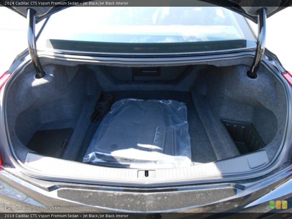 Jet Black/Jet Black Interior Trunk for the 2014 Cadillac CTS Vsport Premium Sedan #91802945