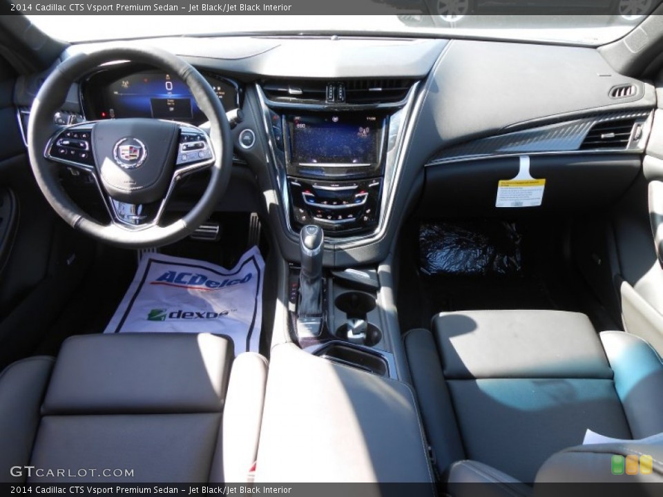 Jet Black/Jet Black Interior Photo for the 2014 Cadillac CTS Vsport Premium Sedan #91802984