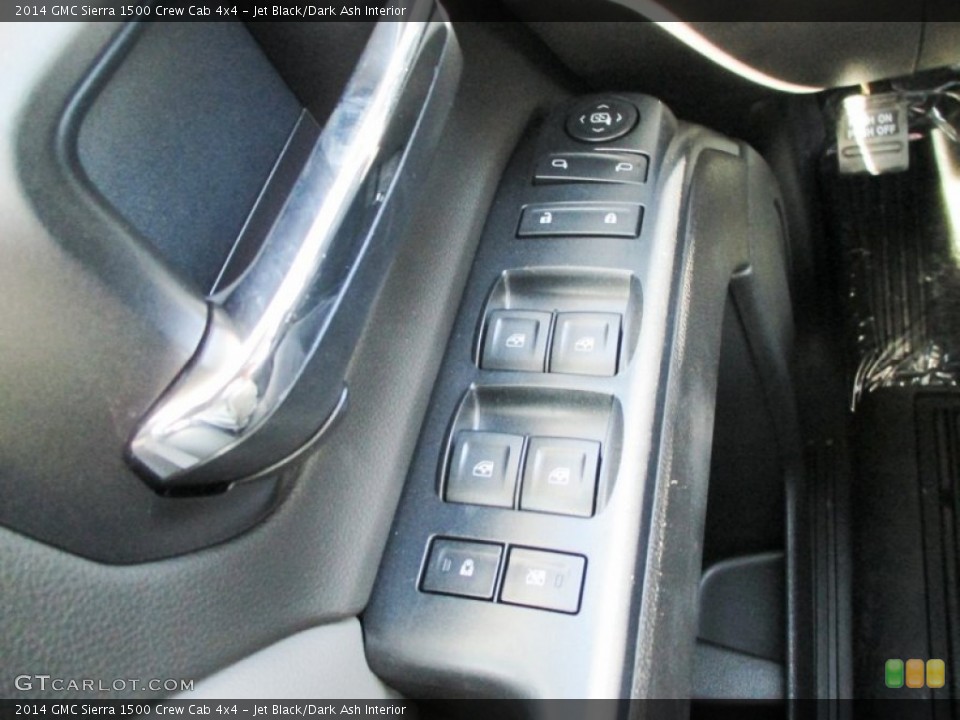 Jet Black/Dark Ash Interior Controls for the 2014 GMC Sierra 1500 Crew Cab 4x4 #91806032