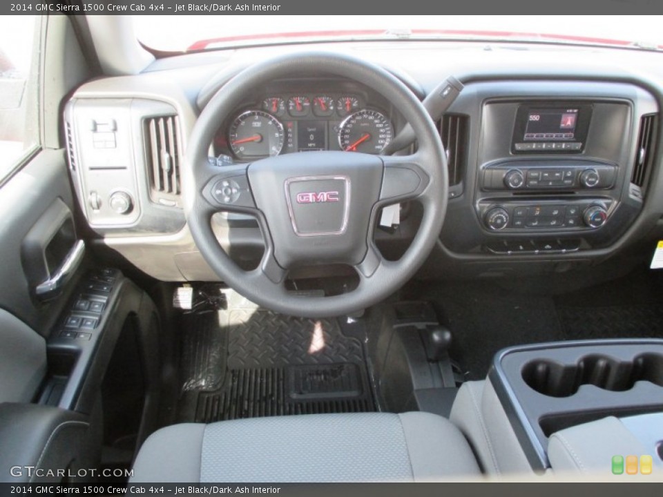 Jet Black/Dark Ash Interior Dashboard for the 2014 GMC Sierra 1500 Crew Cab 4x4 #91806062