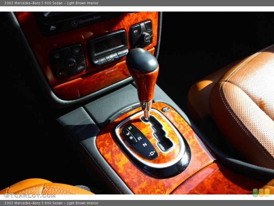Light Brown Interior Transmission for the 2002 Mercedes-Benz S 600 Sedan #91807856