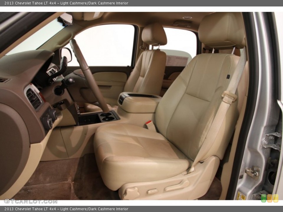 Light Cashmere/Dark Cashmere Interior Photo for the 2013 Chevrolet Tahoe LT 4x4 #91813493