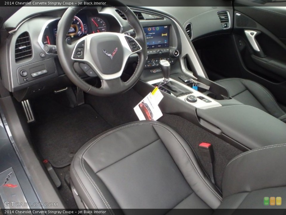 Jet Black Interior Photo for the 2014 Chevrolet Corvette Stingray Coupe #91816520