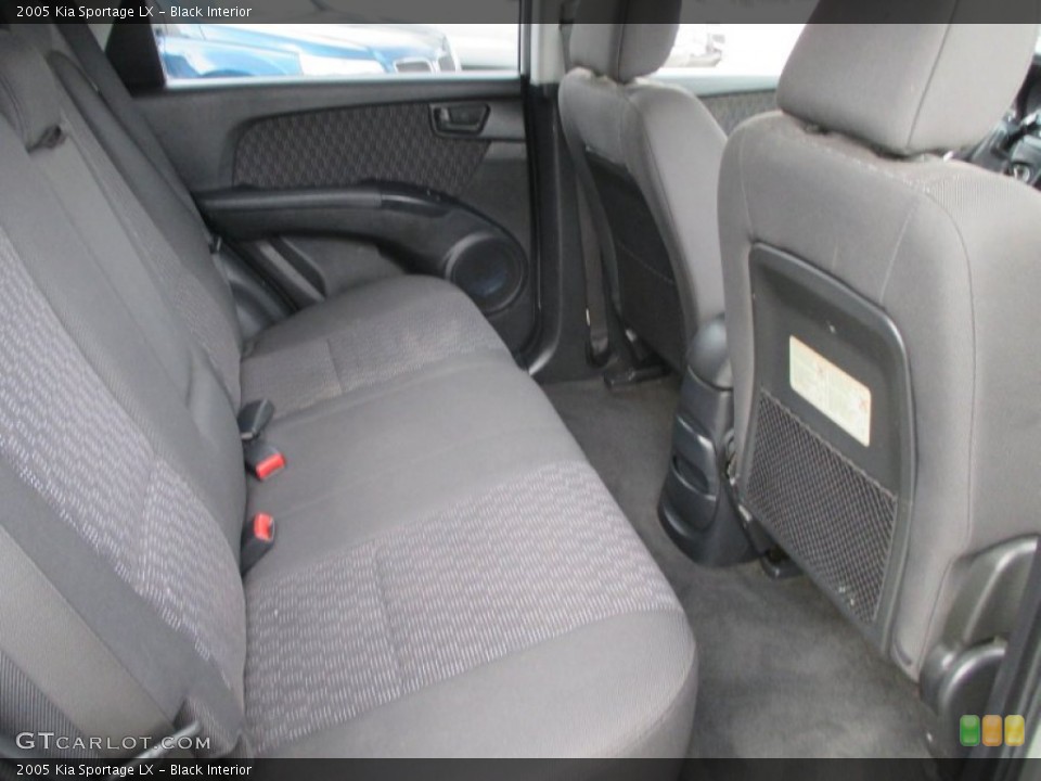 Black Interior Rear Seat for the 2005 Kia Sportage LX #91817609