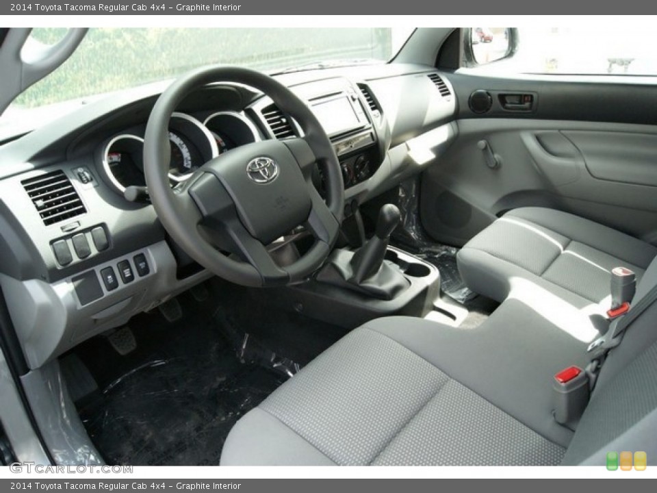 Graphite Interior Photo for the 2014 Toyota Tacoma Regular Cab 4x4 #91822592
