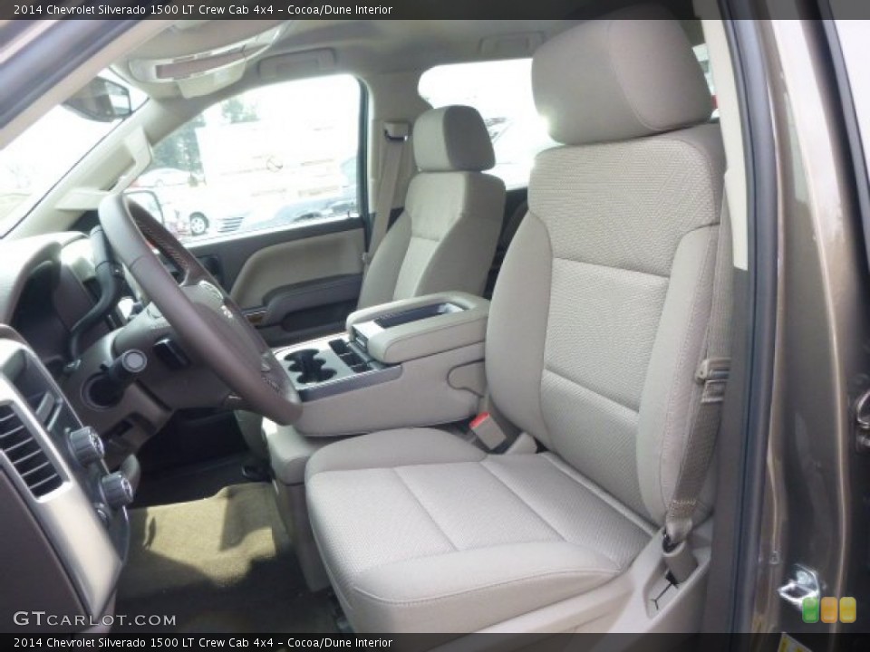 Cocoa/Dune Interior Photo for the 2014 Chevrolet Silverado 1500 LT Crew Cab 4x4 #91824902
