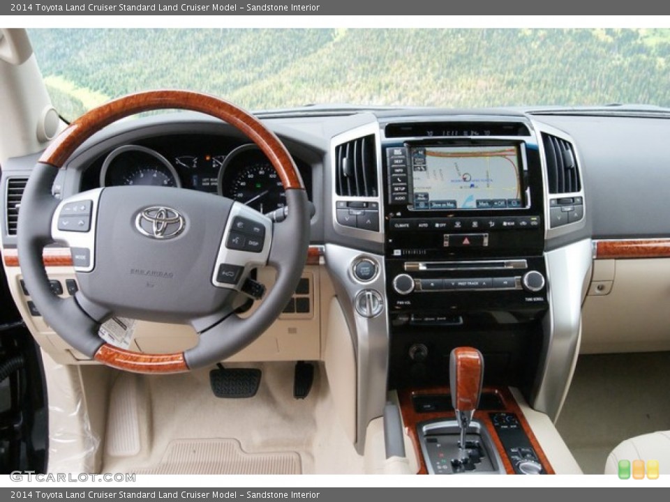 Sandstone Interior Dashboard for the 2014 Toyota Land Cruiser  #91827752