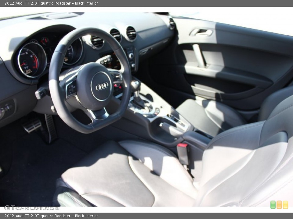 Black Interior Prime Interior for the 2012 Audi TT 2.0T quattro Roadster #91827875