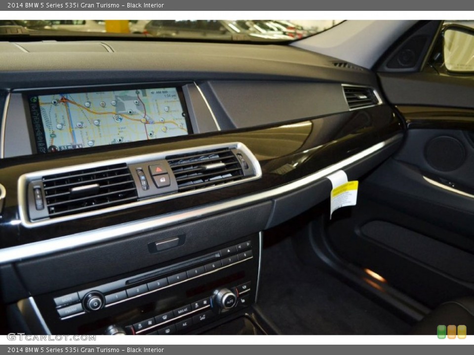 Black Interior Dashboard for the 2014 BMW 5 Series 535i Gran Turismo #91831816