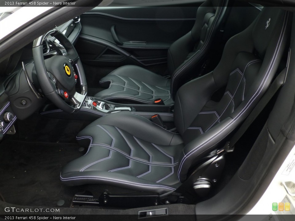 Nero Interior Photo for the 2013 Ferrari 458 Spider #91831937