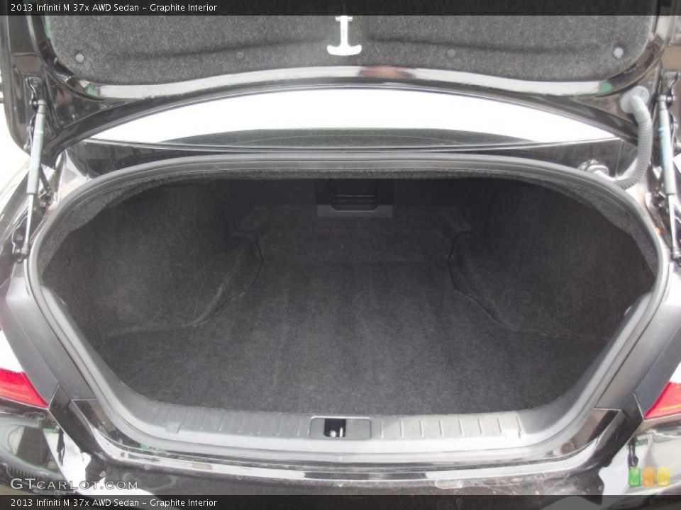 Graphite Interior Trunk for the 2013 Infiniti M 37x AWD Sedan #91842200