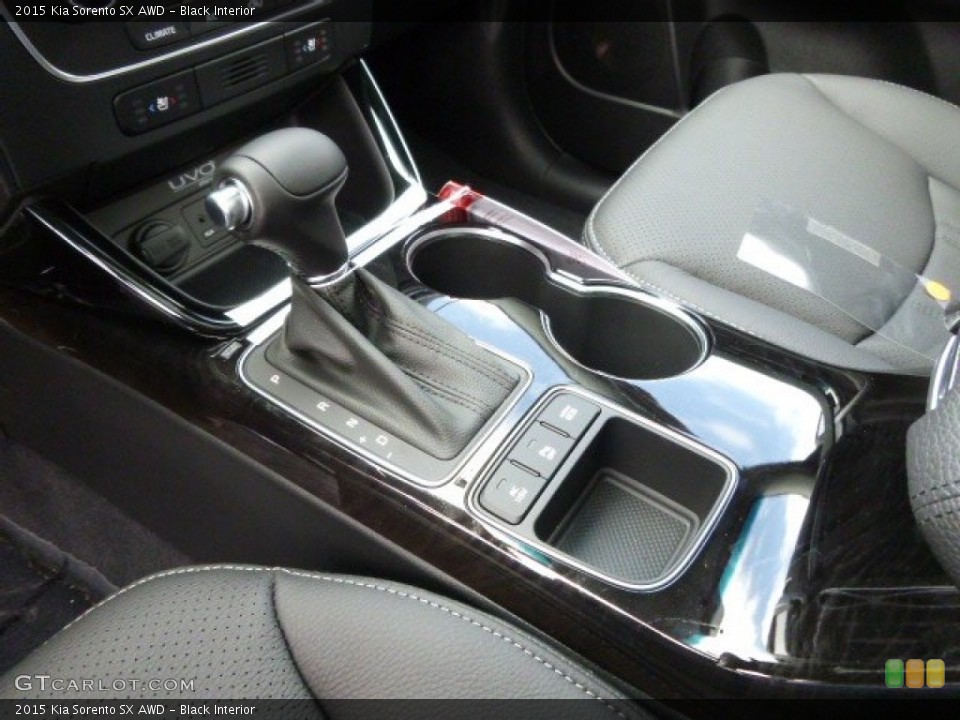 Black Interior Transmission for the 2015 Kia Sorento SX AWD #91857830