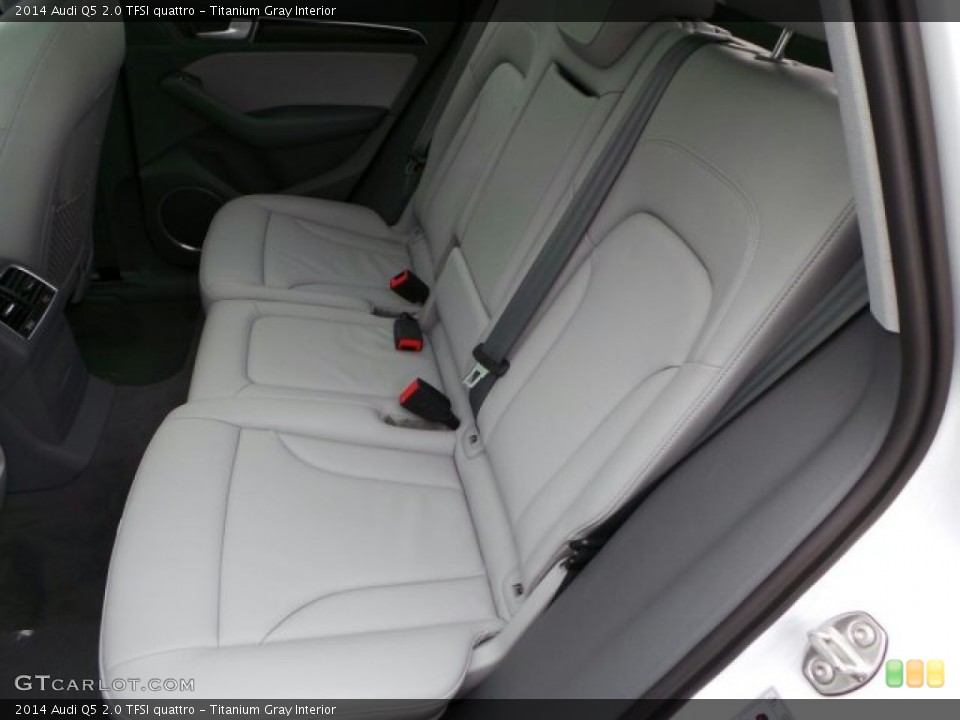 Titanium Gray Interior Rear Seat for the 2014 Audi Q5 2.0 TFSI quattro #91858376
