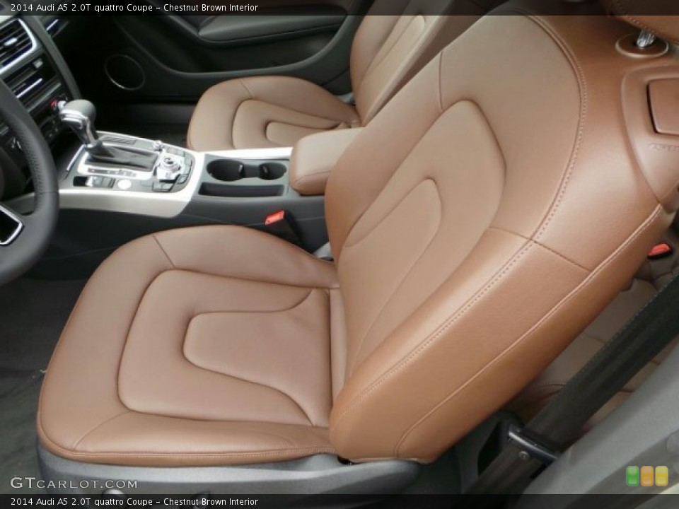 Chestnut Brown Interior Front Seat for the 2014 Audi A5 2.0T quattro Coupe #91858905