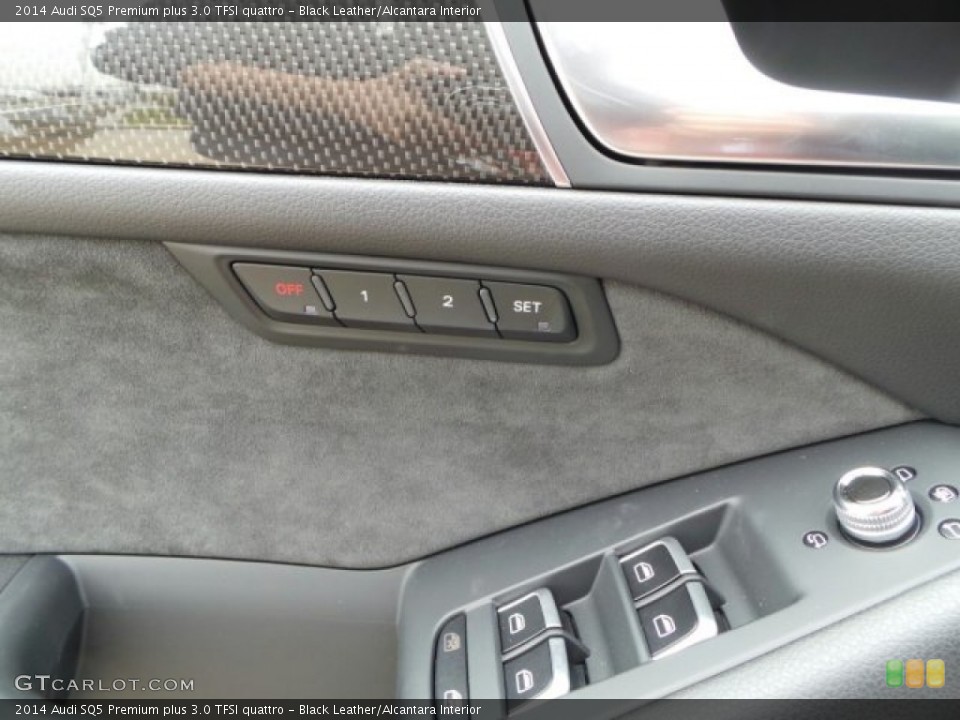 Black Leather/Alcantara Interior Controls for the 2014 Audi SQ5 Premium plus 3.0 TFSI quattro #91859663
