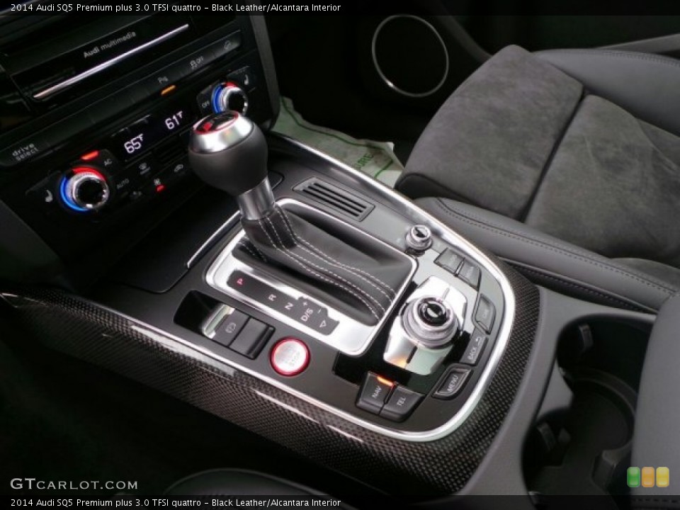 Black Leather/Alcantara Interior Transmission for the 2014 Audi SQ5 Premium plus 3.0 TFSI quattro #91859771