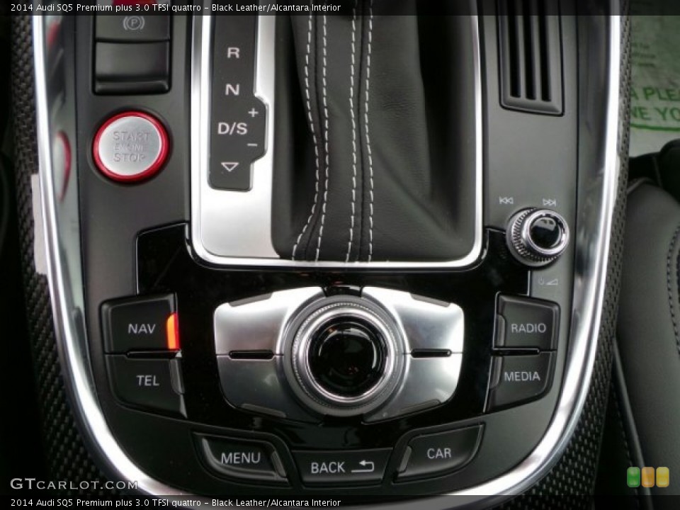 Black Leather/Alcantara Interior Controls for the 2014 Audi SQ5 Premium plus 3.0 TFSI quattro #91859942