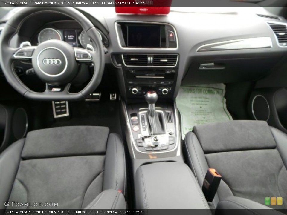 Black Leather/Alcantara Interior Dashboard for the 2014 Audi SQ5 Premium plus 3.0 TFSI quattro #91860064