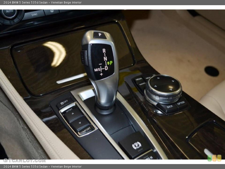 Venetian Beige Interior Transmission for the 2014 BMW 5 Series 535d Sedan #91867382