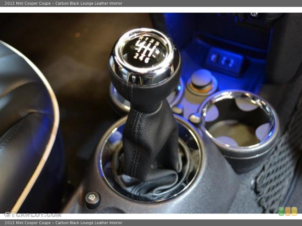 Carbon Black Lounge Leather Interior Transmission for the 2013 Mini Cooper Coupe #91869224