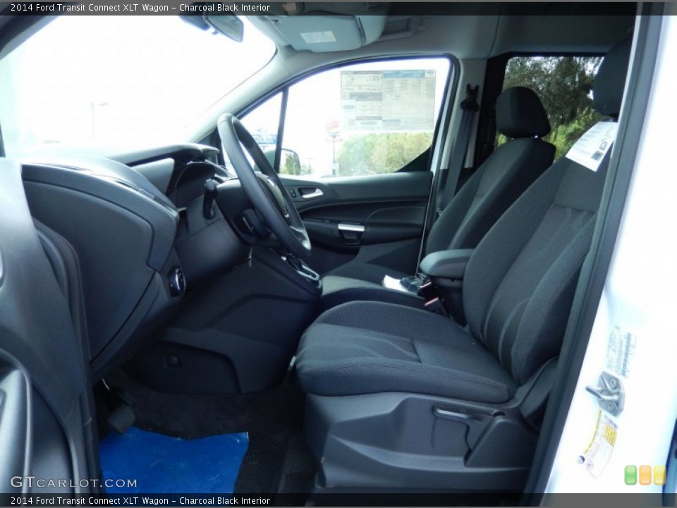 Charcoal Black Interior Photo for the 2014 Ford Transit Connect XLT Wagon #91870616
