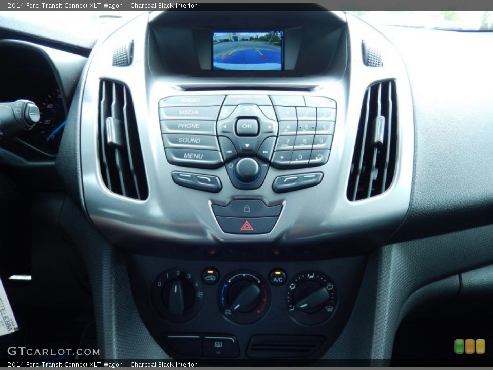Charcoal Black Interior Controls for the 2014 Ford Transit Connect XLT Wagon #91870739