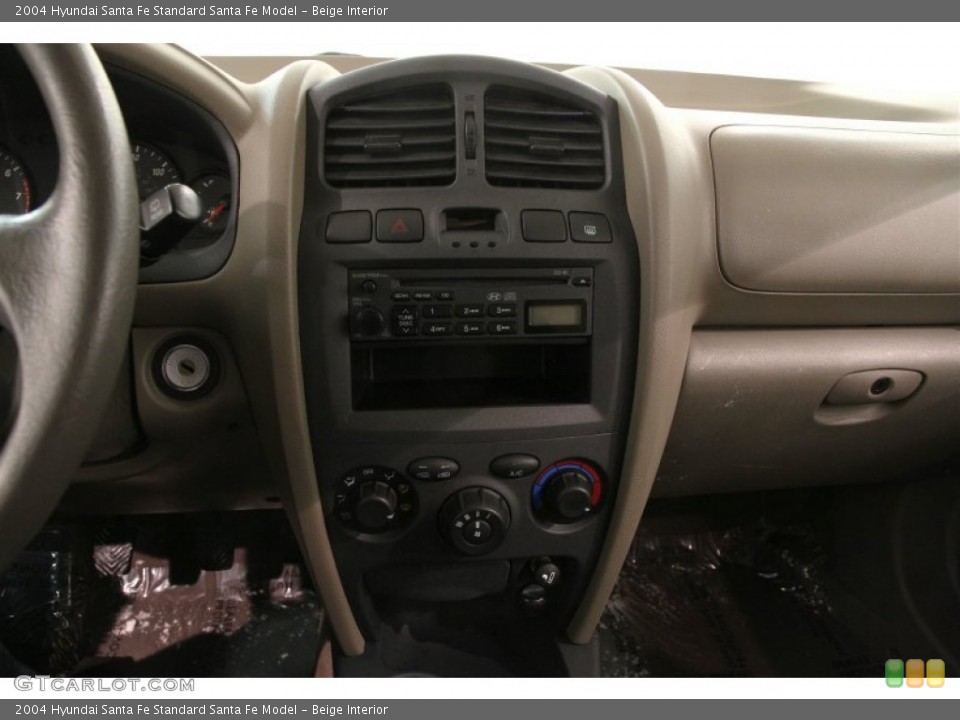 Beige Interior Controls for the 2004 Hyundai Santa Fe  #91870985