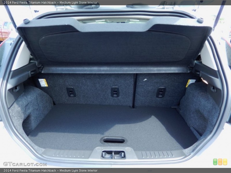 Medium Light Stone Interior Trunk for the 2014 Ford Fiesta Titanium Hatchback #91871159