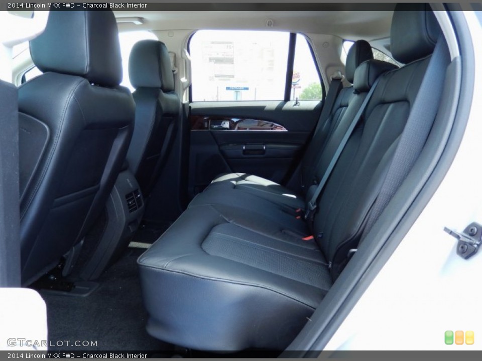 Charcoal Black Interior Rear Seat for the 2014 Lincoln MKX FWD #91872983