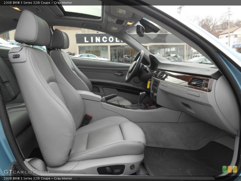 Gray Interior Photo for the 2008 BMW 3 Series 328i Coupe #91874990