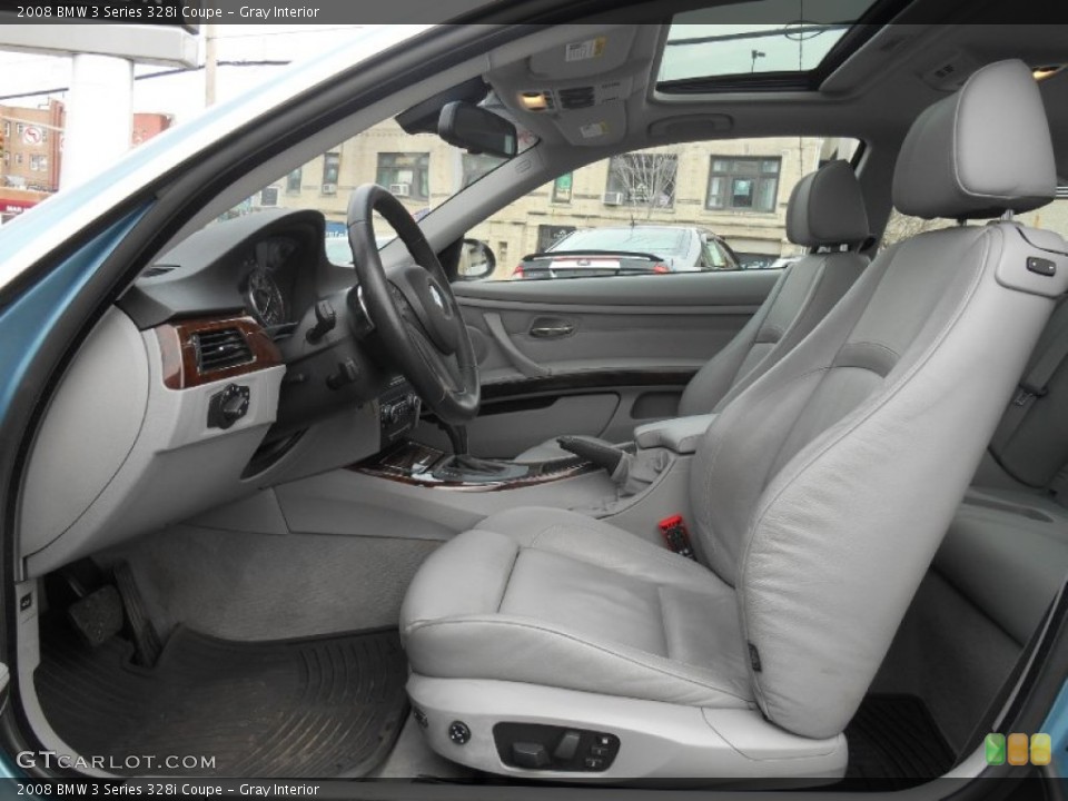 Gray 2008 BMW 3 Series Interiors
