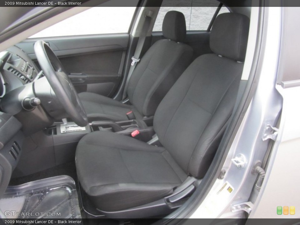 Black Interior Photo for the 2009 Mitsubishi Lancer DE #91875737