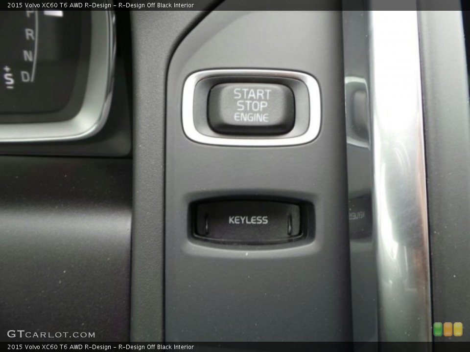 R-Design Off Black Interior Controls for the 2015 Volvo XC60 T6 AWD R-Design #91876808