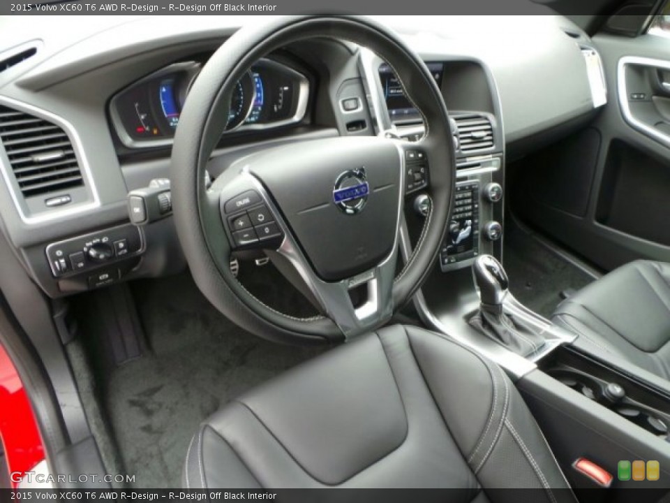 R-Design Off Black Interior Photo for the 2015 Volvo XC60 T6 AWD R-Design #91877336