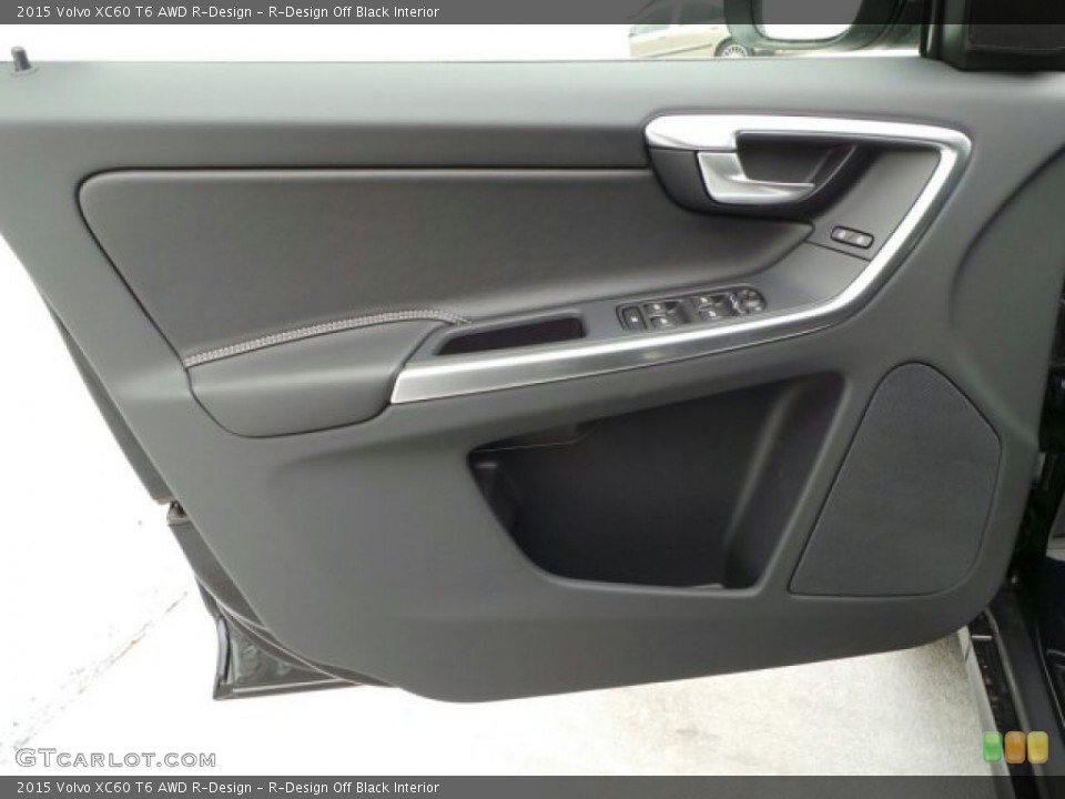 R-Design Off Black Interior Door Panel for the 2015 Volvo XC60 T6 AWD R-Design #91878020