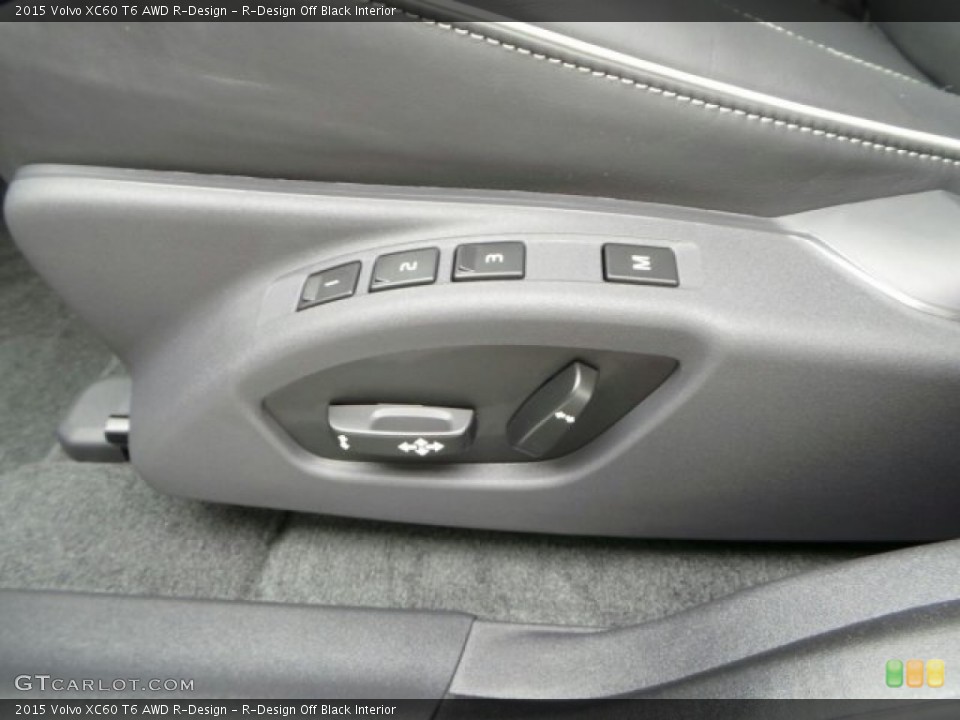 R-Design Off Black Interior Front Seat for the 2015 Volvo XC60 T6 AWD R-Design #91878082