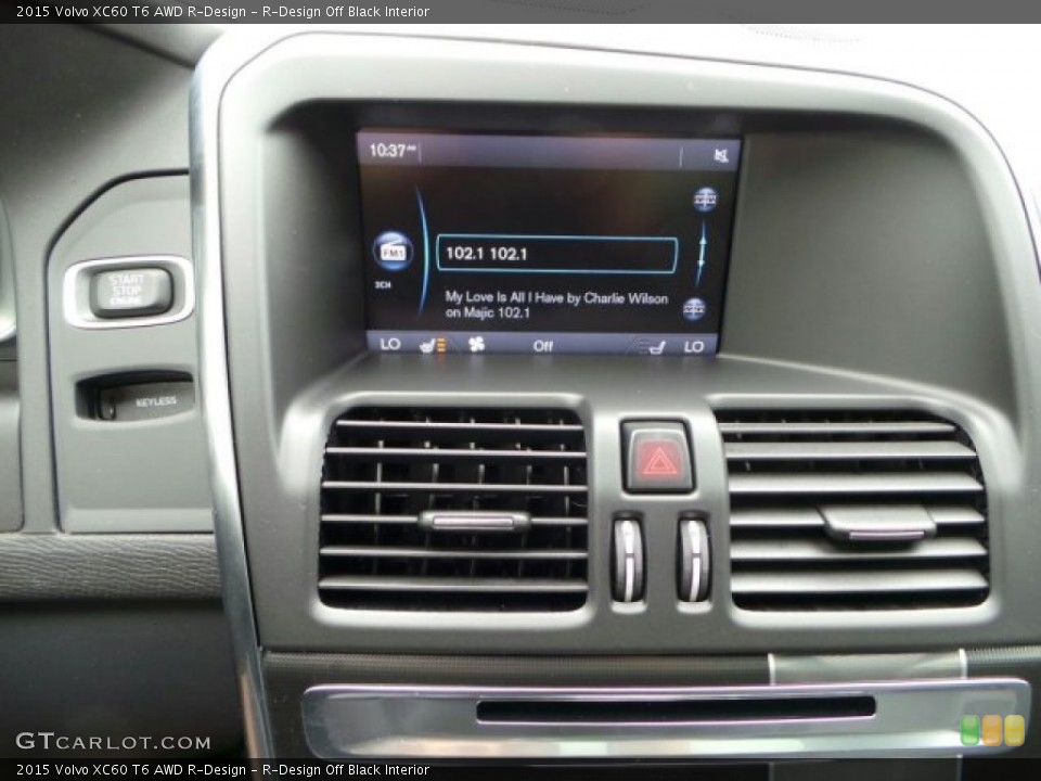 R-Design Off Black Interior Controls for the 2015 Volvo XC60 T6 AWD R-Design #91878182