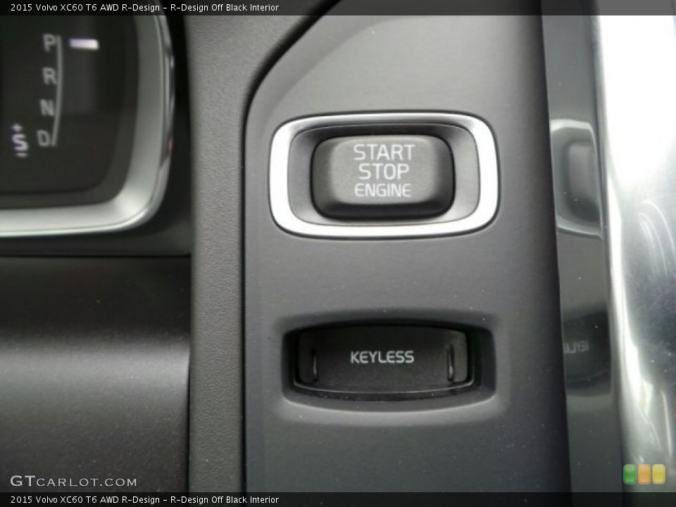 R-Design Off Black Interior Controls for the 2015 Volvo XC60 T6 AWD R-Design #91878203