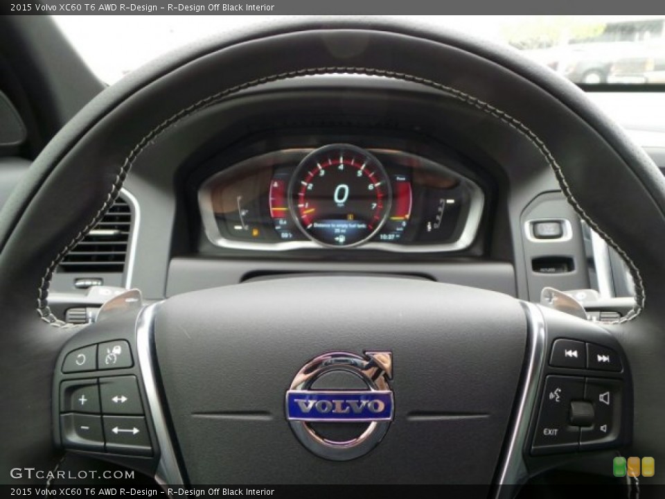 R-Design Off Black Interior Steering Wheel for the 2015 Volvo XC60 T6 AWD R-Design #91878273