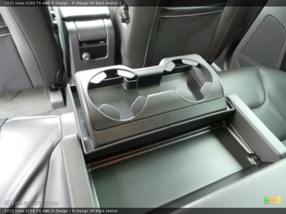 R-Design Off Black Interior Rear Seat for the 2015 Volvo XC60 T6 AWD R-Design #91878356