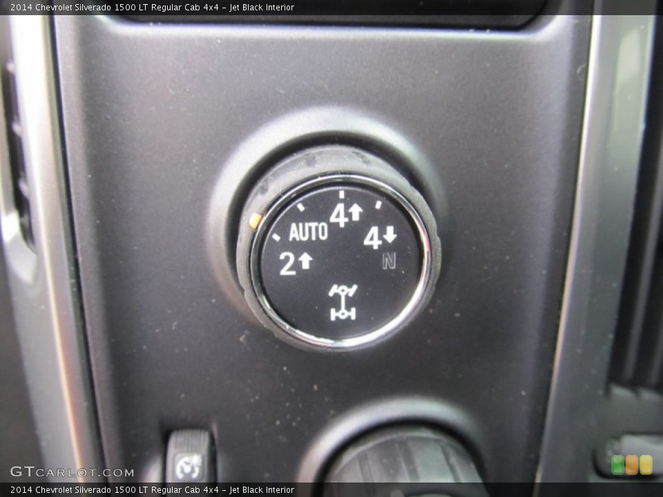 Jet Black Interior Controls for the 2014 Chevrolet Silverado 1500 LT Regular Cab 4x4 #91878511